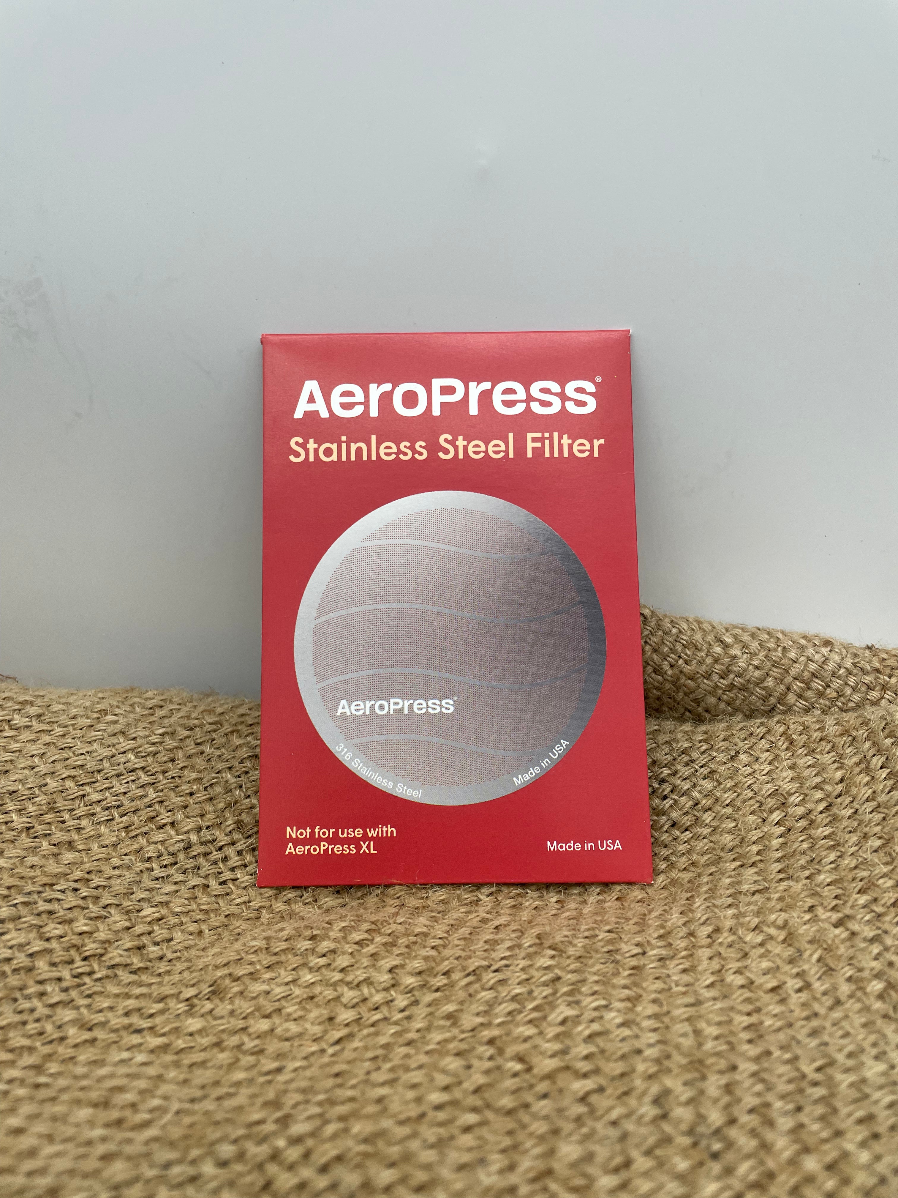 Aeropress stainless steel filter best sale